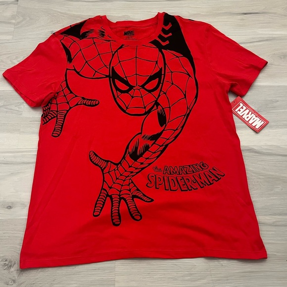 Marvel Spider-Man Mens T-Shirt Size Large - Picture 1 of 3